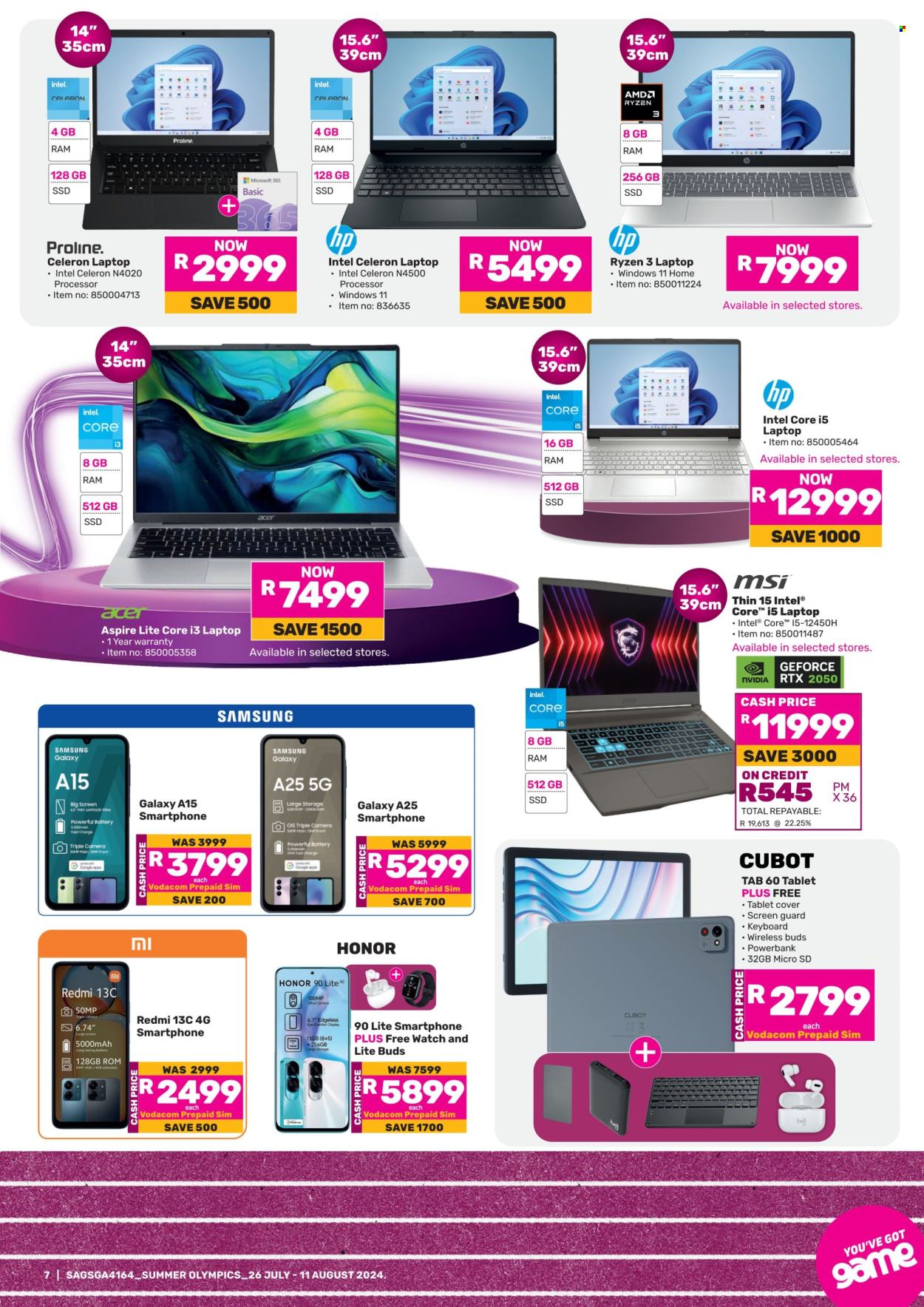 Game specials - 26/07/2024 - 11/08/2024. Page 7