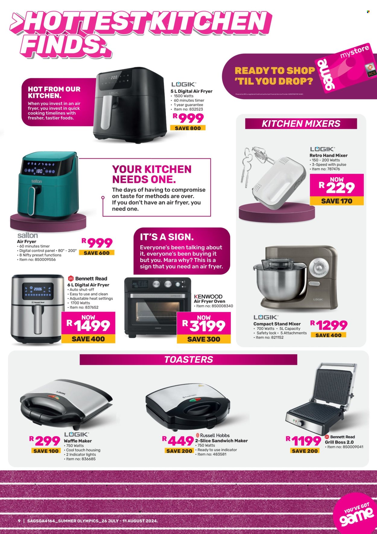 Game specials - 26/07/2024 - 11/08/2024. Page 9
