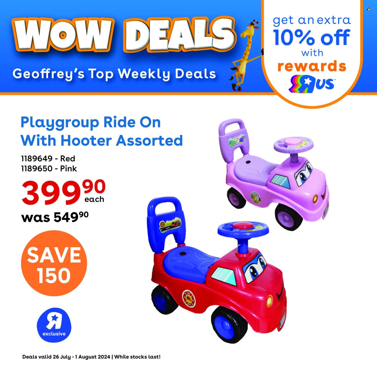 Toys R Us specials - 26/07/2024 - 01/08/2024. Page 5