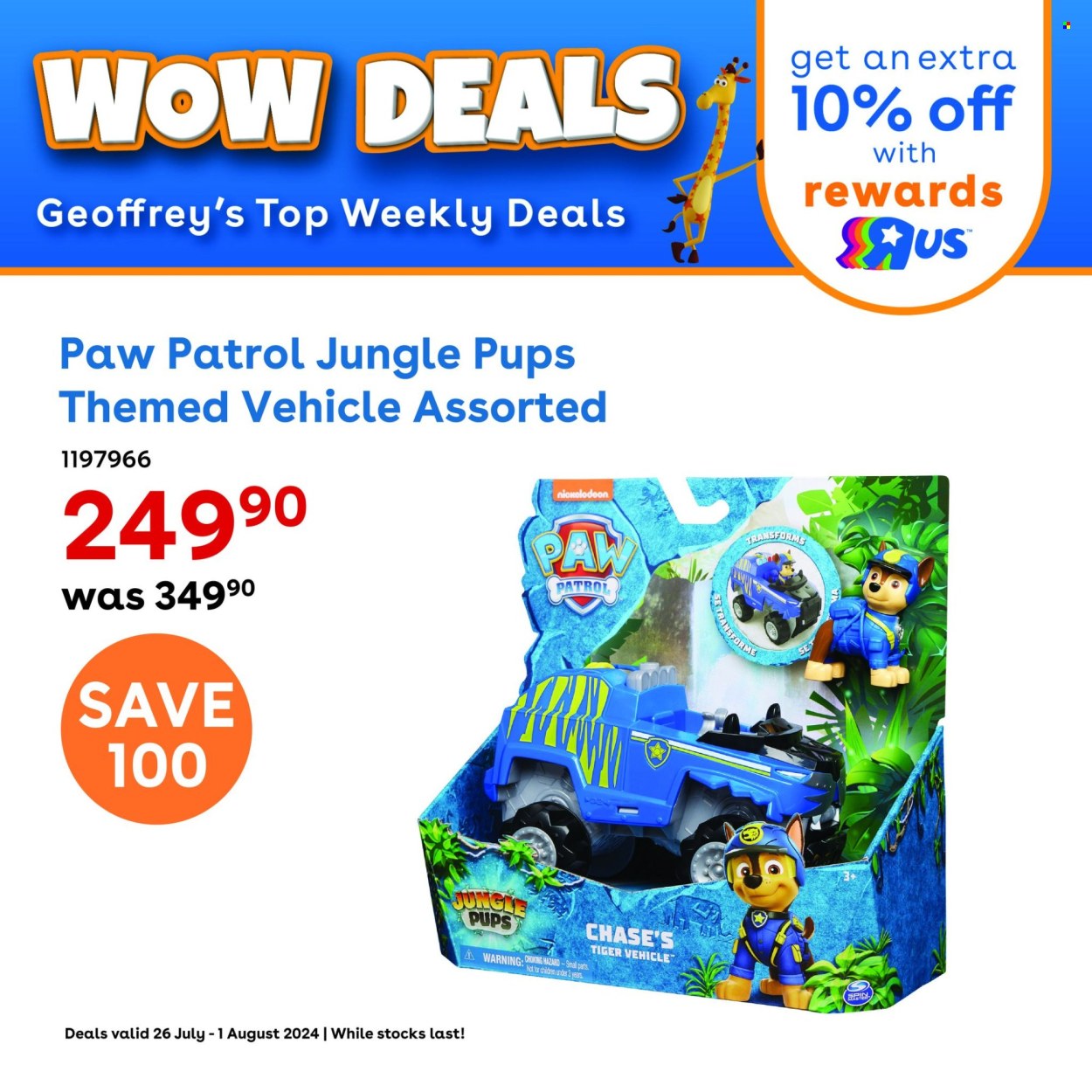 Toys R Us specials - 26/07/2024 - 01/08/2024. Page 7