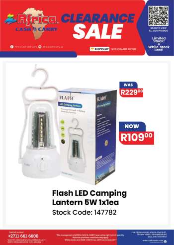 Africa Cash & Carry catalogue .