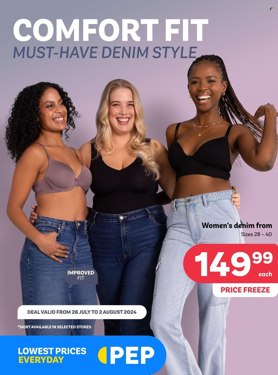 PEP Stores specials - 29/07/2024 - 26/08/2024. Page 1