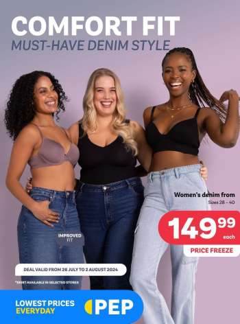 PEP Stores catalogue  - 29/07/2024 - 26/08/2024.