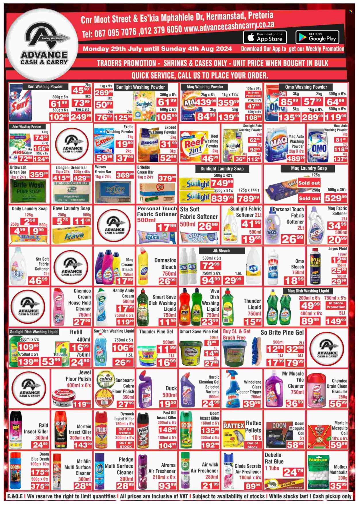 Advance Cash & Carry specials - 29/07/2024 - 04/08/2024. Page 9