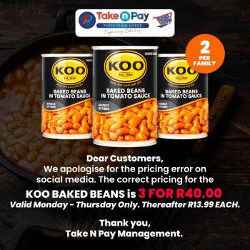 Take n Pay catalogue  - 29/07/2024 - 01/08/2024.