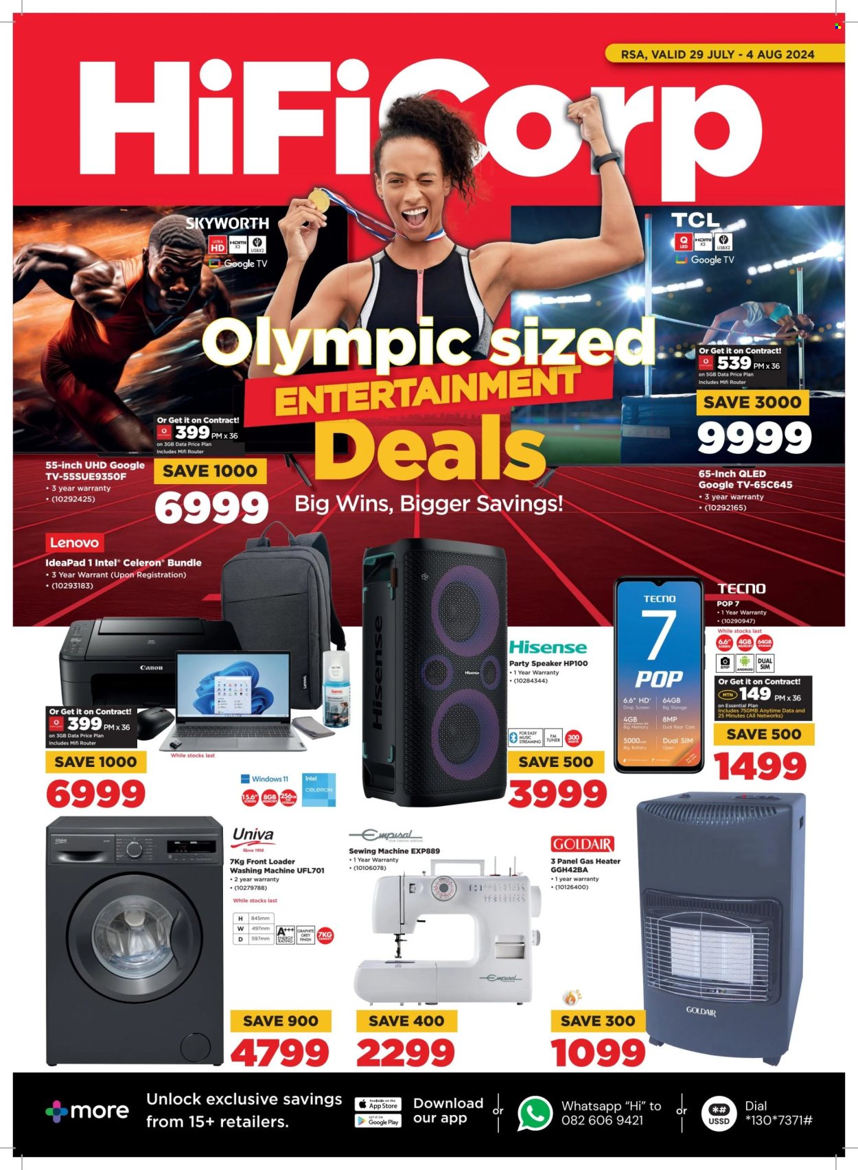 HiFi Corp specials - 29/07/2024 - 04/08/2024. Page 1