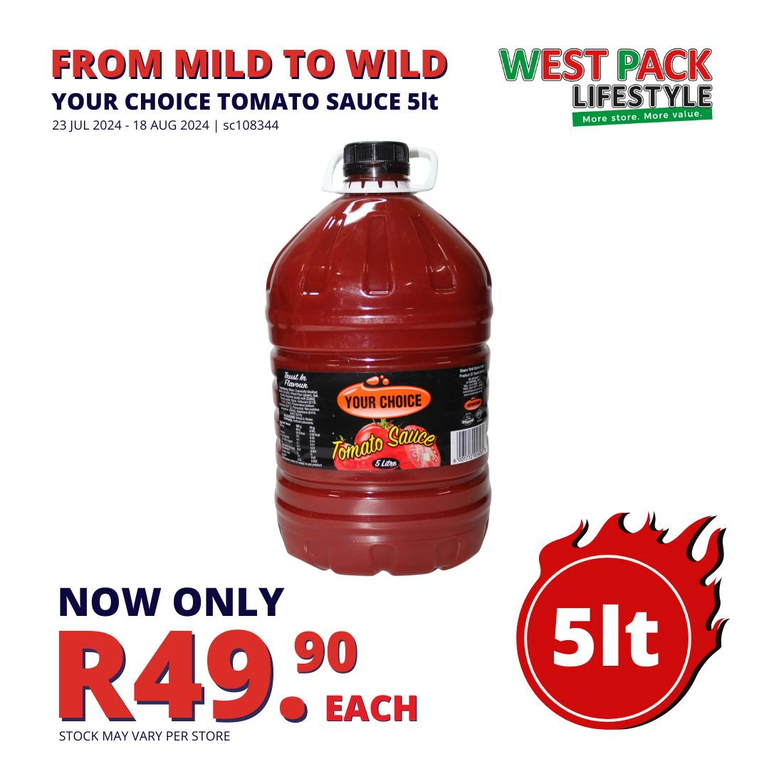 West Pack Lifestyle specials - 23/07/2024 - 18/08/2024. Page 20
