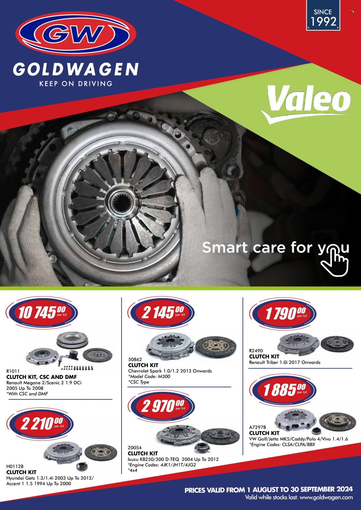 Goldwagen specials - 01/08/2024 - 30/09/2024. Page 1