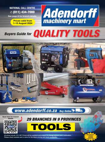 Adendorff Machinery Mart catalogue  - 01/08/2024 - 15/08/2024.