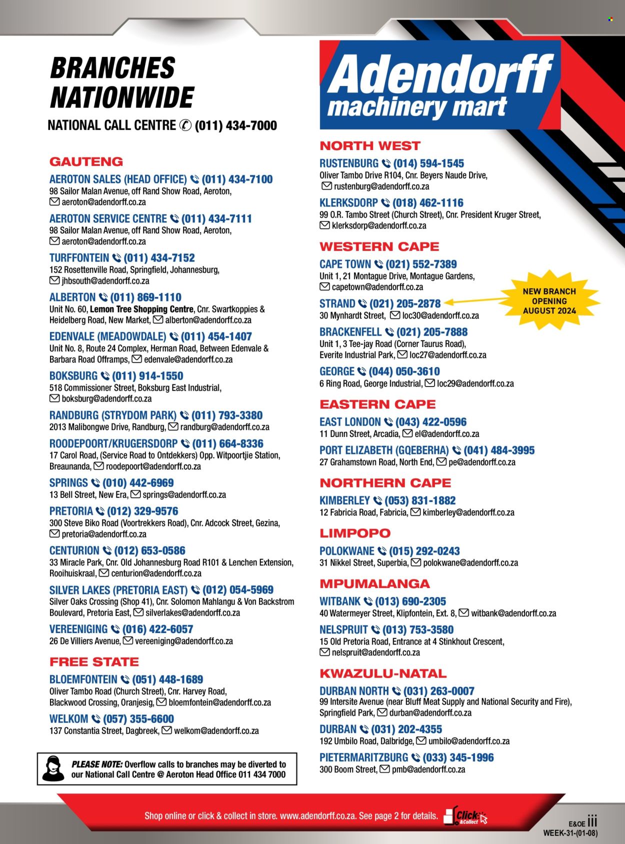 Adendorff Machinery Mart specials - 01/08/2024 - 15/08/2024. Page 3
