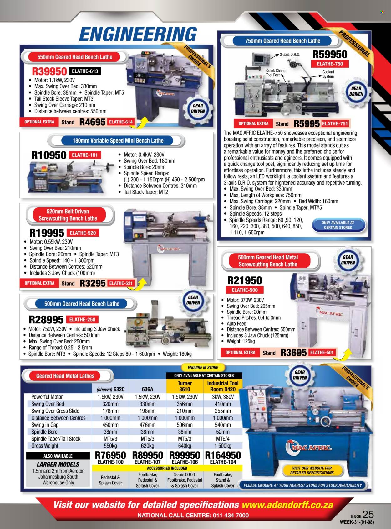 Adendorff Machinery Mart specials - 01/08/2024 - 15/08/2024. Page 27