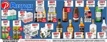 Prestons Liquor Stores catalogue  - 02/08/2024 - 08/08/2024.