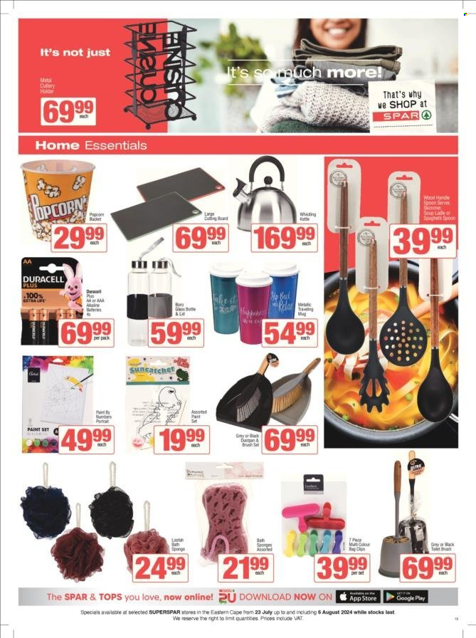 SPAR specials - 23/07/2024 - 06/08/2024. Page 14