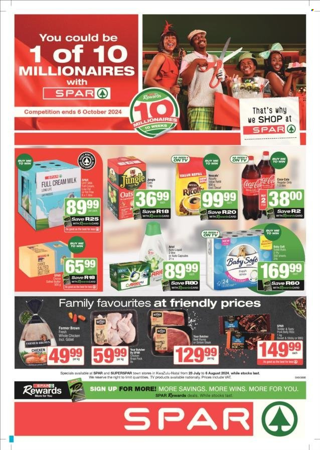 SPAR specials - 23/07/2024 - 06/08/2024. Page 1