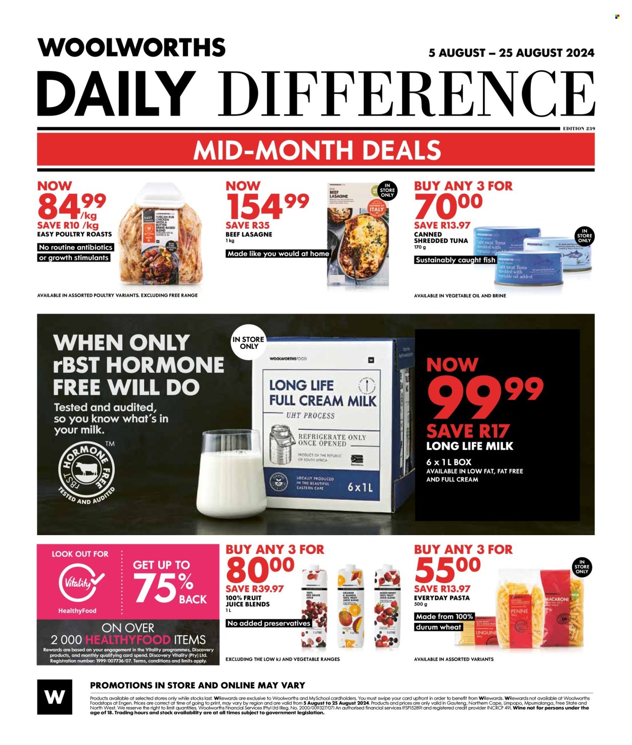 Woolworths specials - 05/08/2024 - 25/08/2024. Page 8