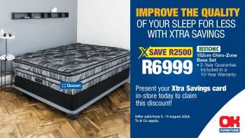 OK Furniture catalogue  - 05/08/2024 - 11/08/2024.
