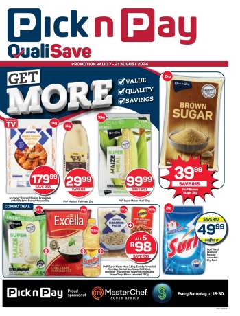 Pick n Pay QualiSave catalogue  - 07/08/2024 - 21/08/2024.