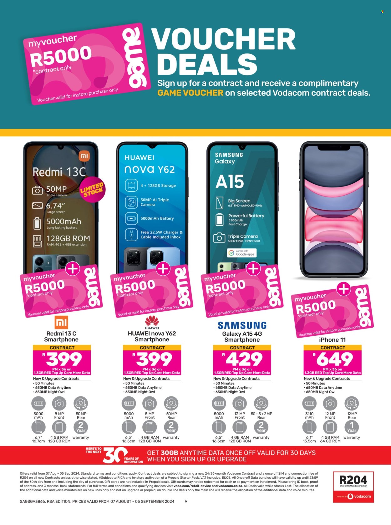 Game specials - 07/08/2024 - 05/09/2024. Page 9