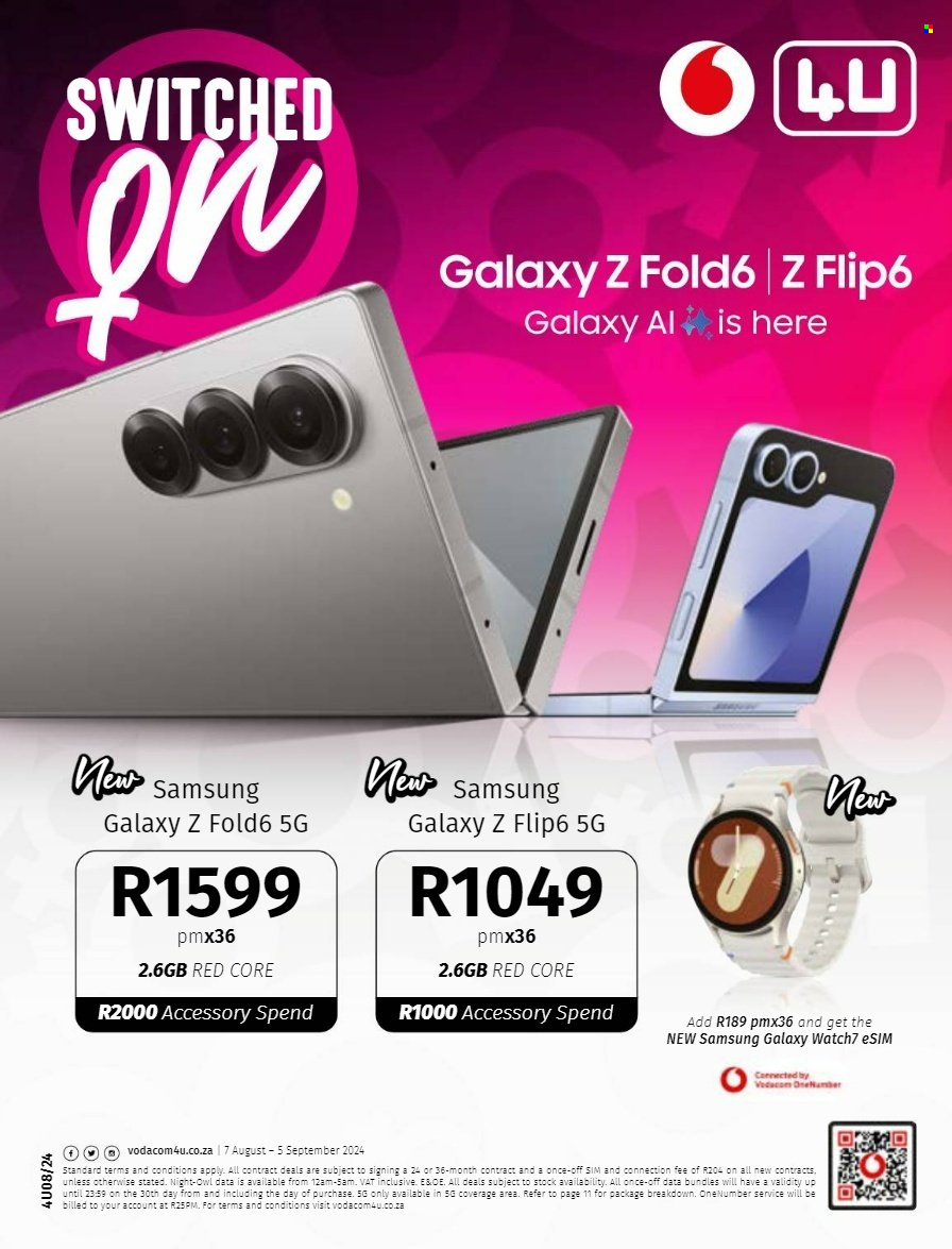 Vodacom specials - 07/08/2024 - 05/09/2024. Page 1