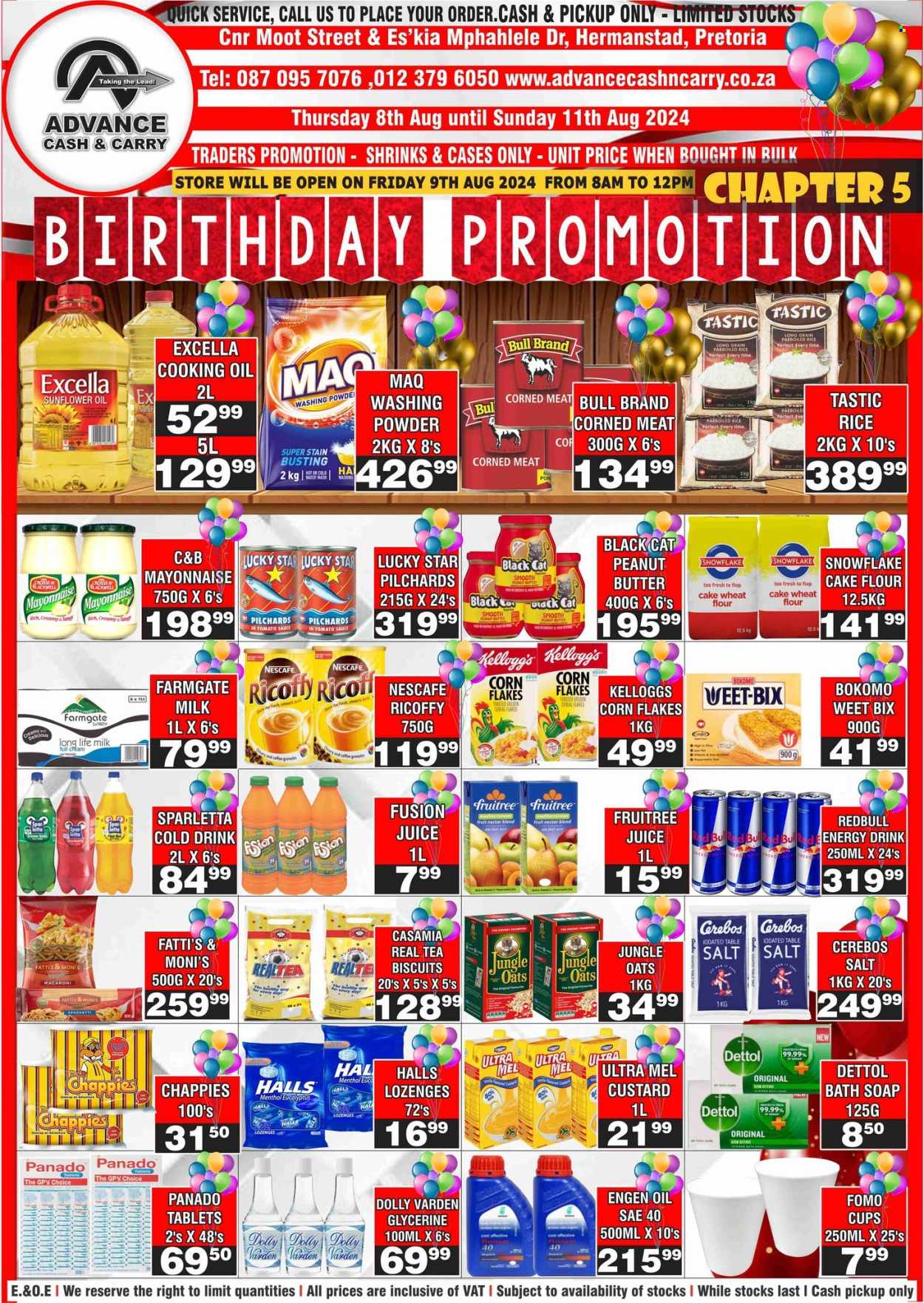 Advance Cash & Carry specials - 08/08/2024 - 11/08/2024. Page 1