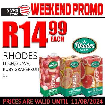 Supa Store catalogue  - 10/08/2024 - 11/08/2024.