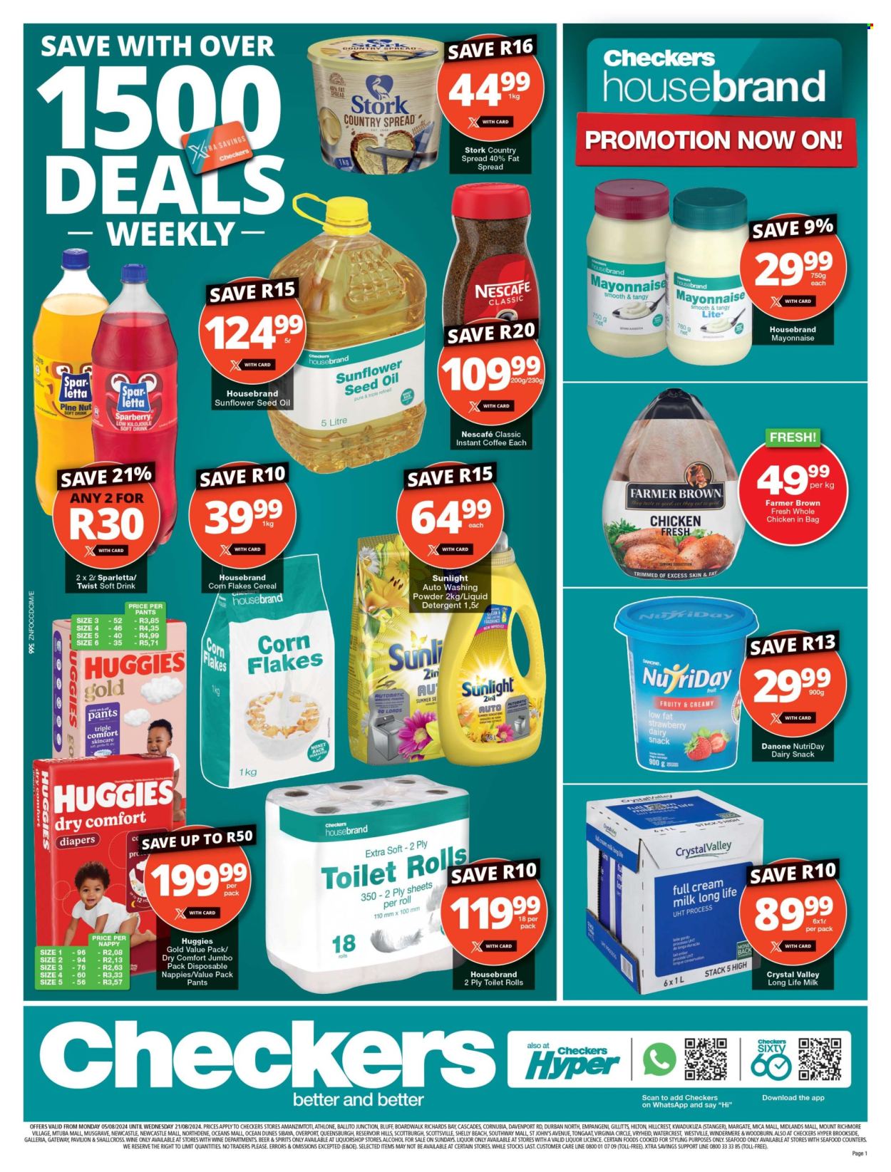 Checkers specials - 05/08/2024 - 21/08/2024. Page 1