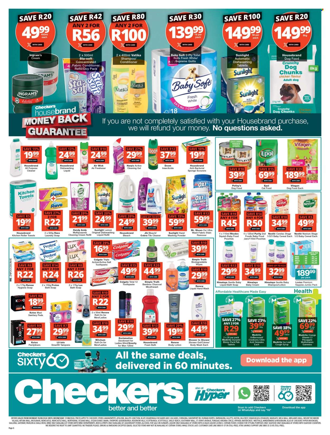 Checkers specials - 05/08/2024 - 21/08/2024. Page 6