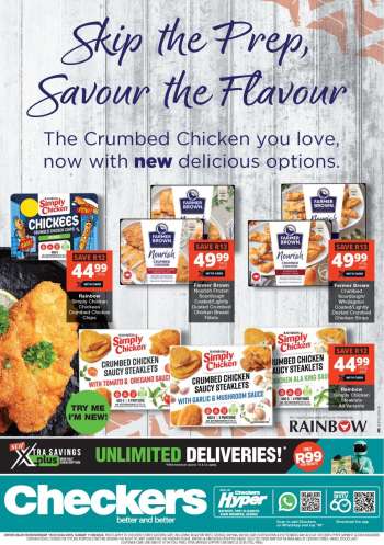 Checkers catalogue  - 15/07/2024 - 11/08/2024.