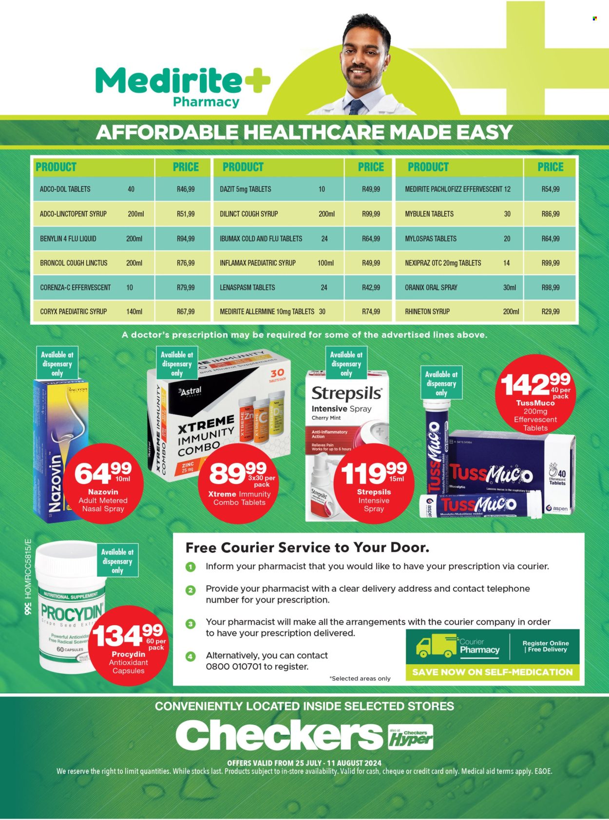 Checkers specials - 25/07/2024 - 11/08/2024. Page 4
