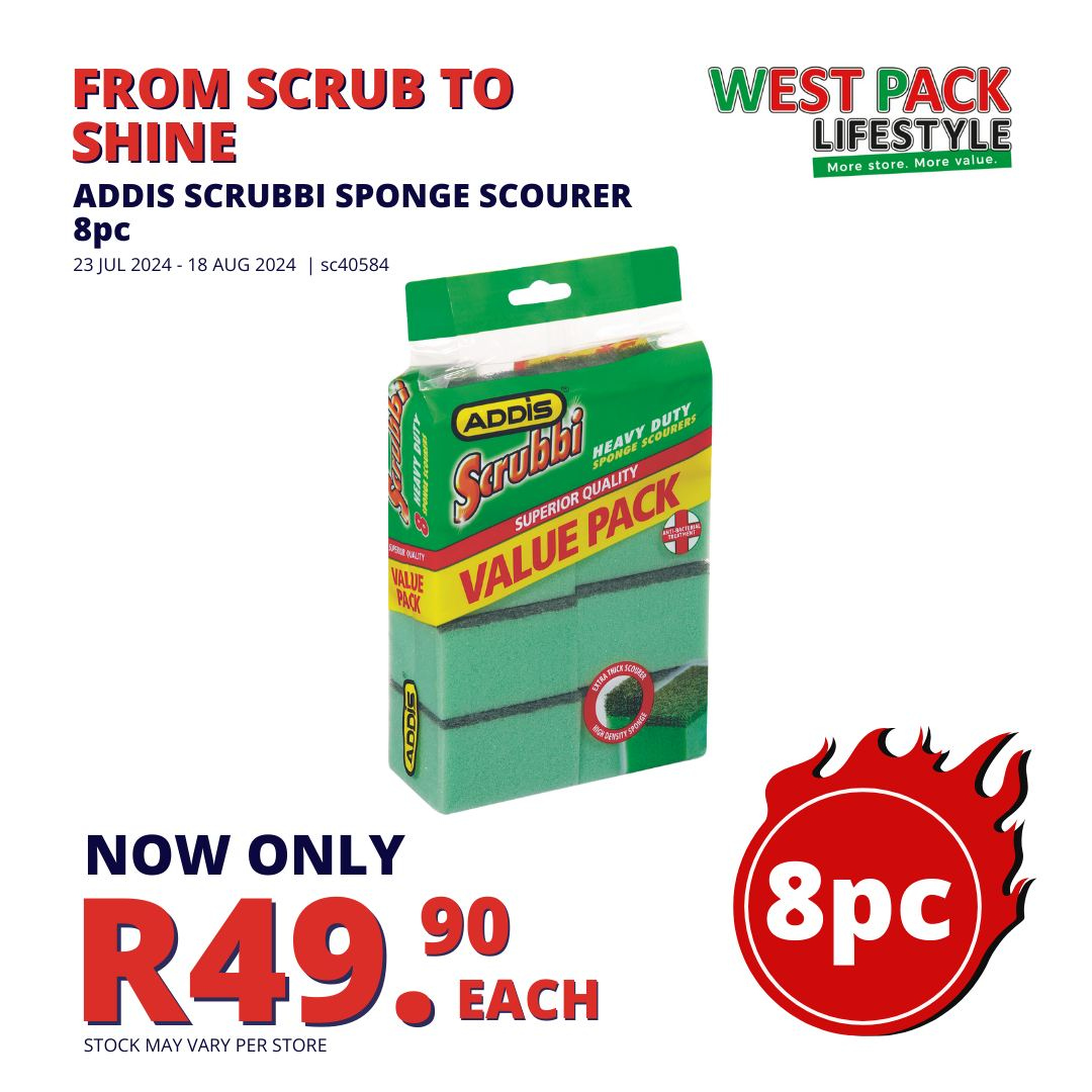 West Pack Lifestyle specials - 23/07/2024 - 18/08/2024. Page 1