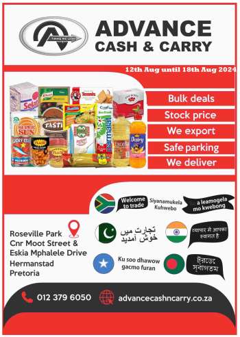 Advance Cash & Carry catalogue  - 12/08/2024 - 18/08/2024.
