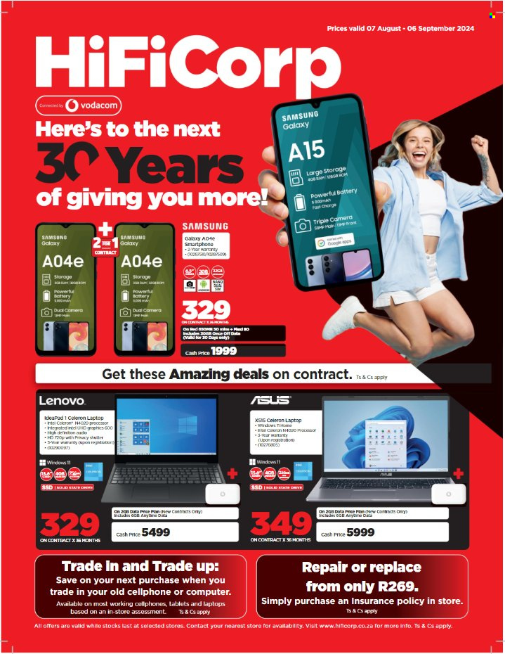 HiFi Corp specials - 07/08/2024 - 06/09/2024. Page 1