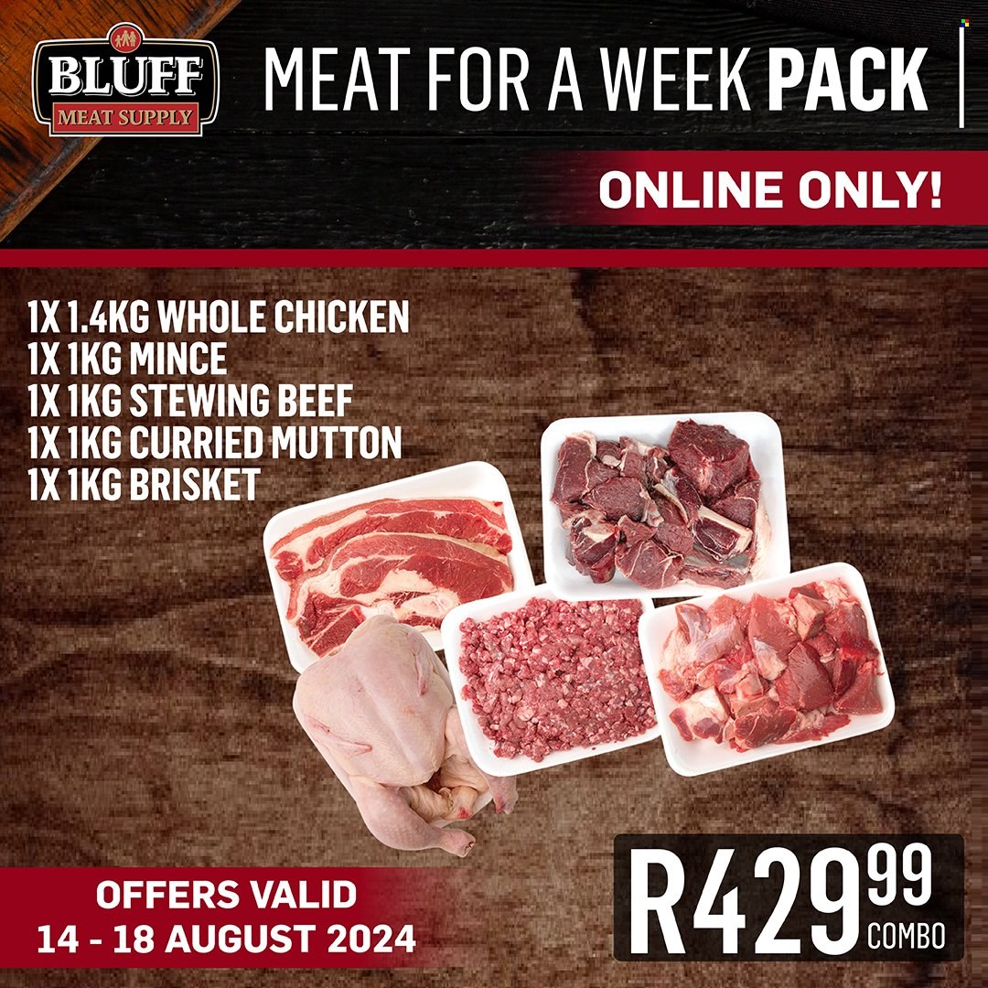 Bluff Meat Supply specials - 14/08/2024 - 18/08/2024. Page 9