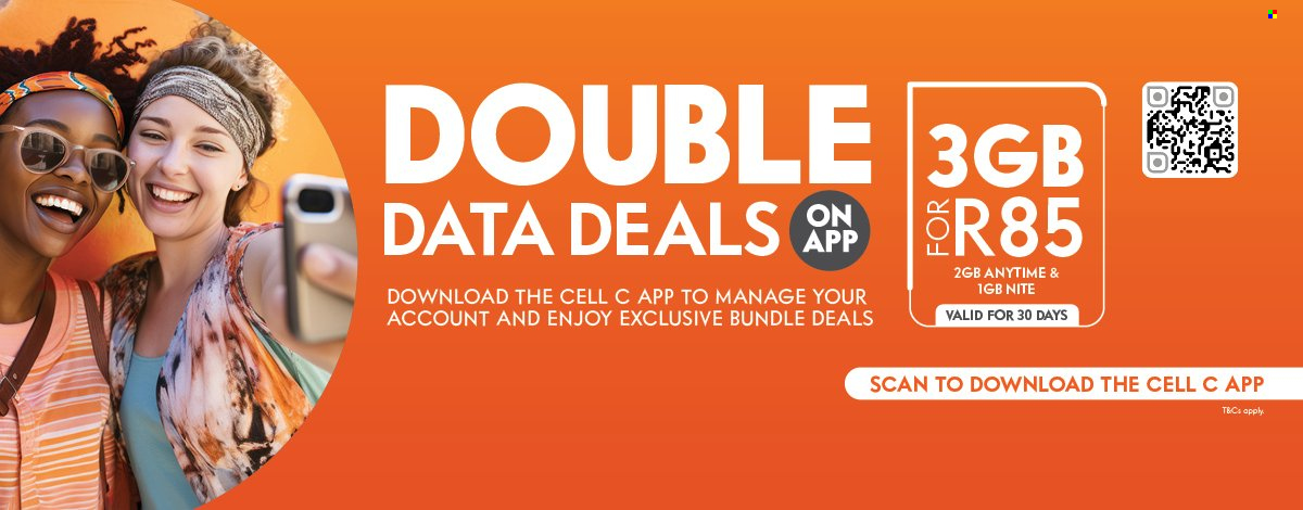 Cell C specials. Page 1