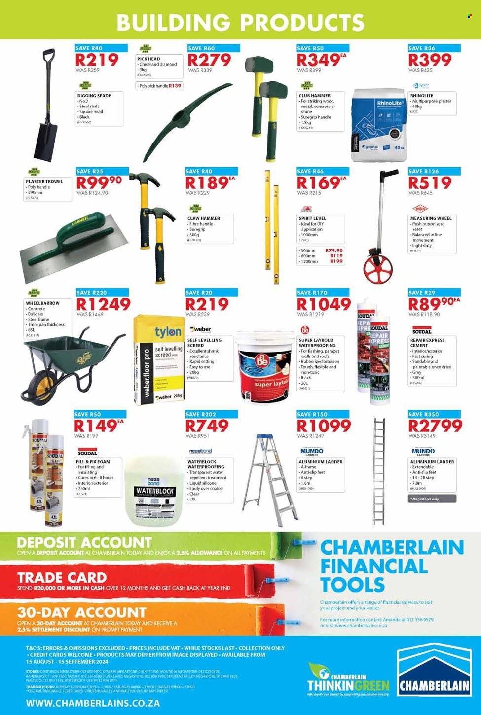 Chamberlain specials - 15/08/2024 - 15/09/2024. Page 16