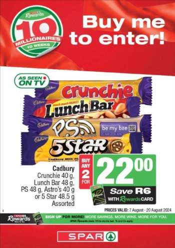 SPAR catalogue  - 07/08/2024 - 20/08/2024.