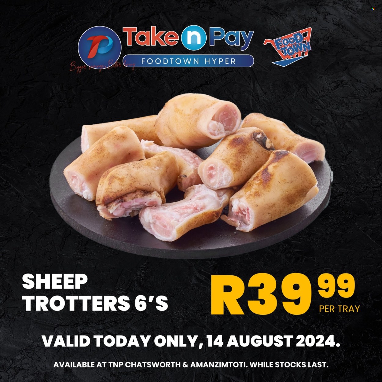 Take n Pay specials - 14/08/2024 - 14/08/2024. Page 1