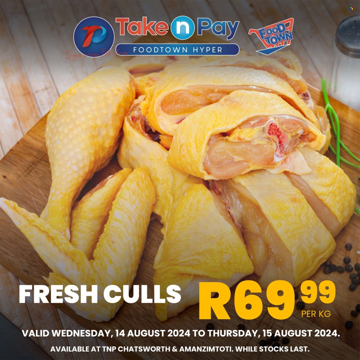 Take n Pay specials - 14/08/2024 - 15/08/2024. Page 1