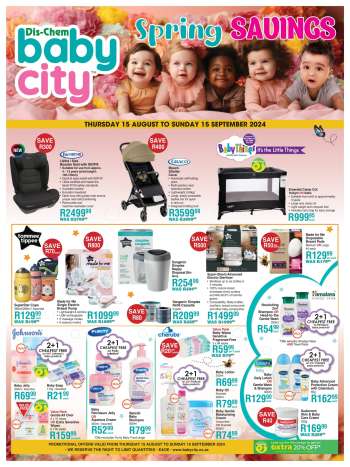 Baby City catalogue  - 15/08/2024 - 15/09/2024.