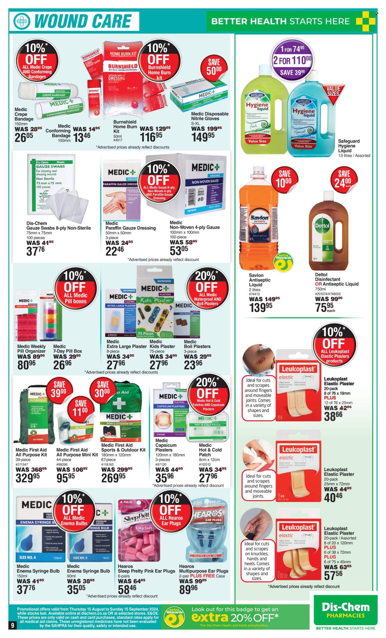 Dis-Chem specials - 15/08/2024 - 15/09/2024. Page 9