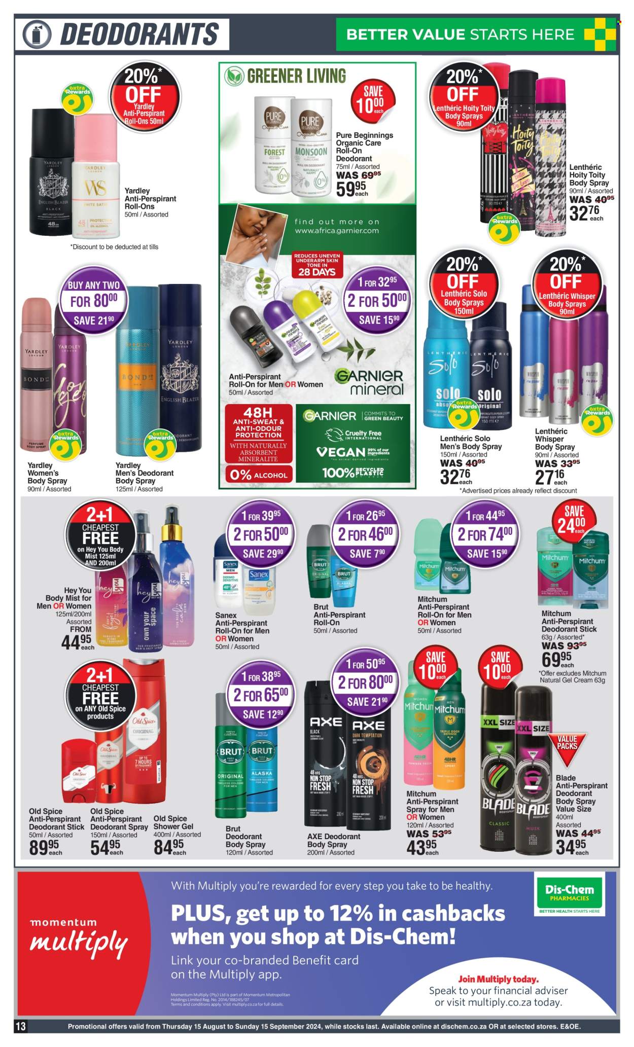 Dis-Chem specials - 15/08/2024 - 15/09/2024. Page 13