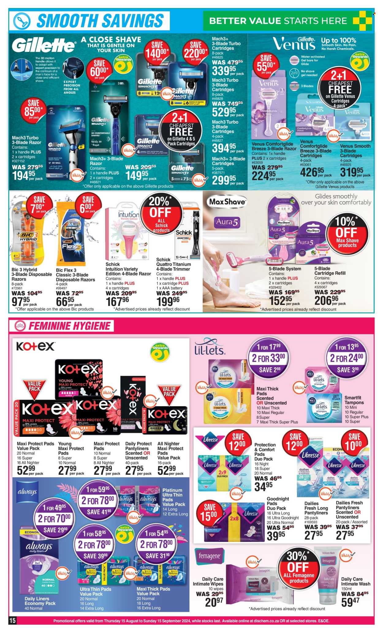 Dis-Chem specials - 15/08/2024 - 15/09/2024. Page 15
