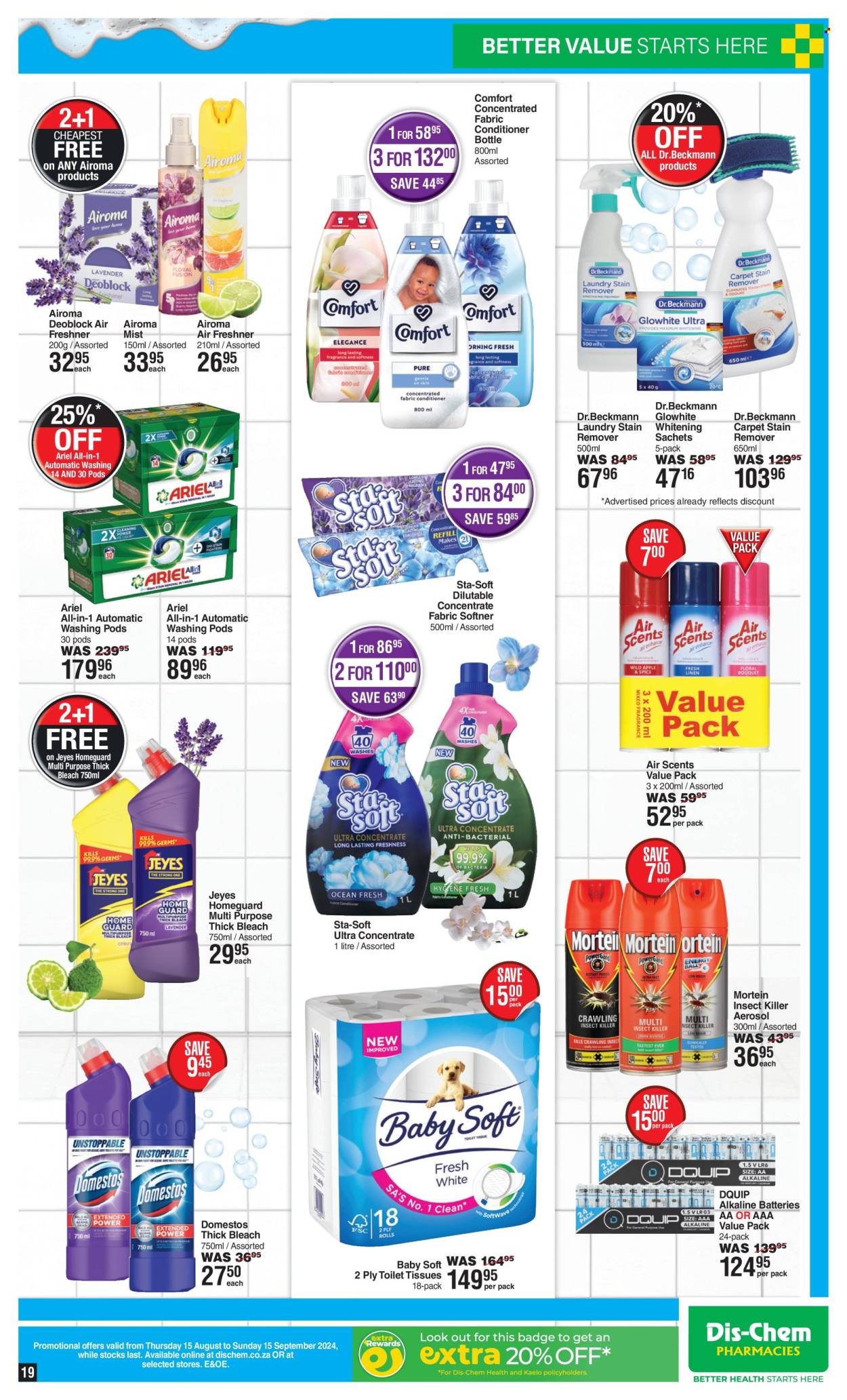 Dis-Chem specials - 15/08/2024 - 15/09/2024. Page 19