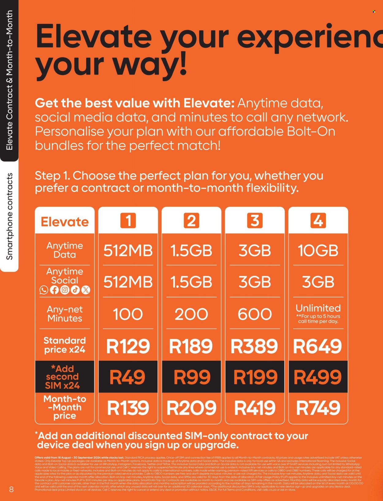 Cell C specials - 16/08/2024 - 30/09/2024. Page 8