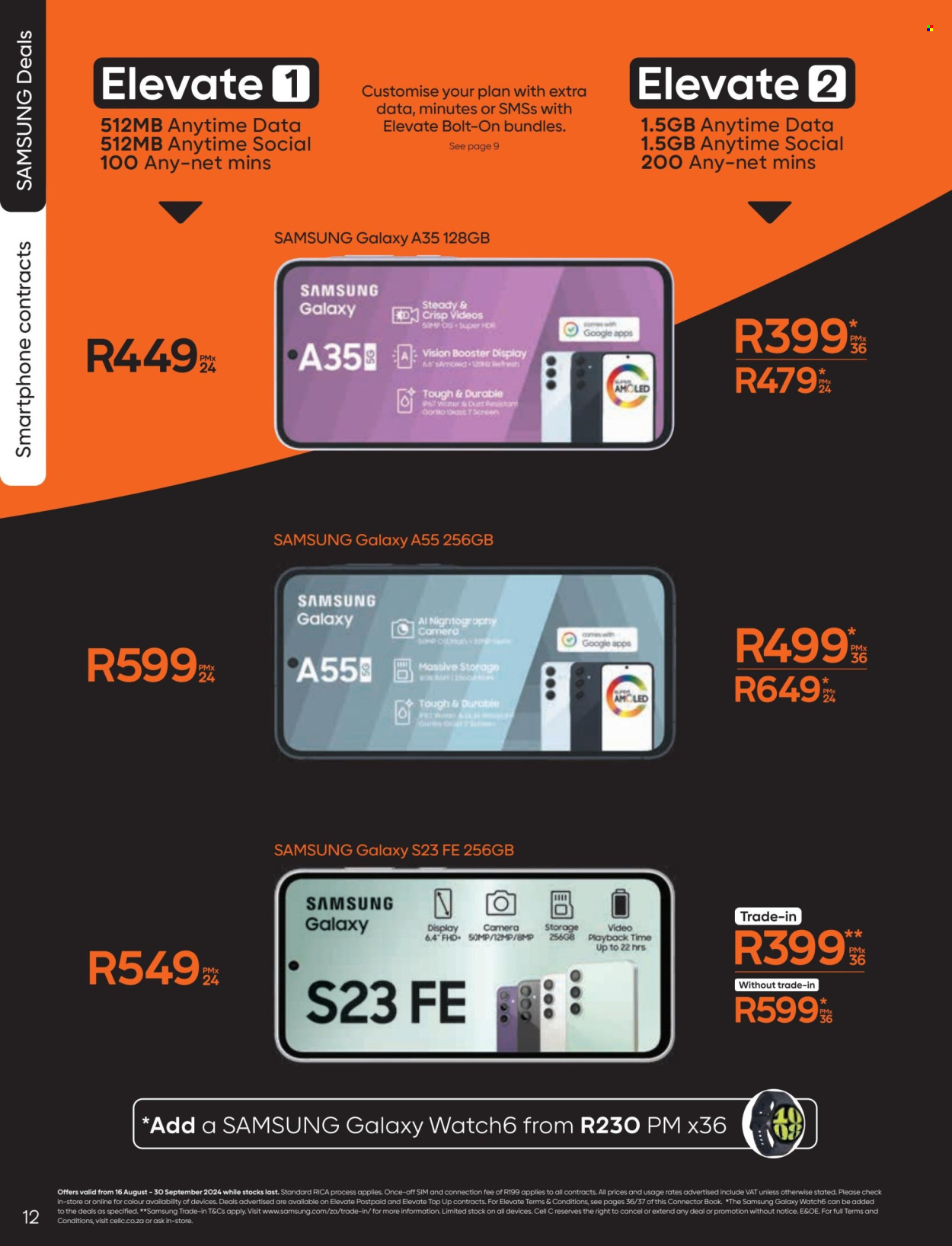 Cell C specials - 16/08/2024 - 30/09/2024. Page 12