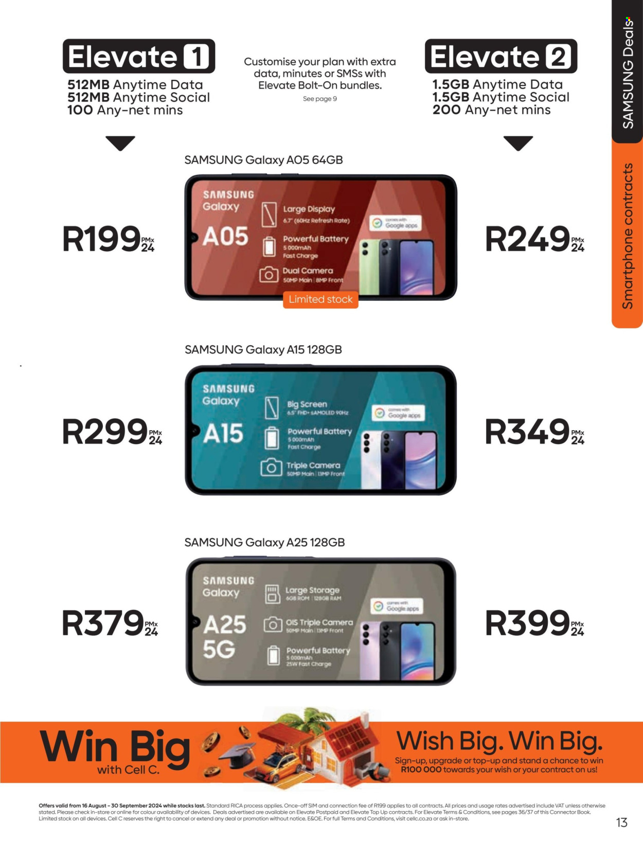 Cell C specials - 16/08/2024 - 30/09/2024. Page 13
