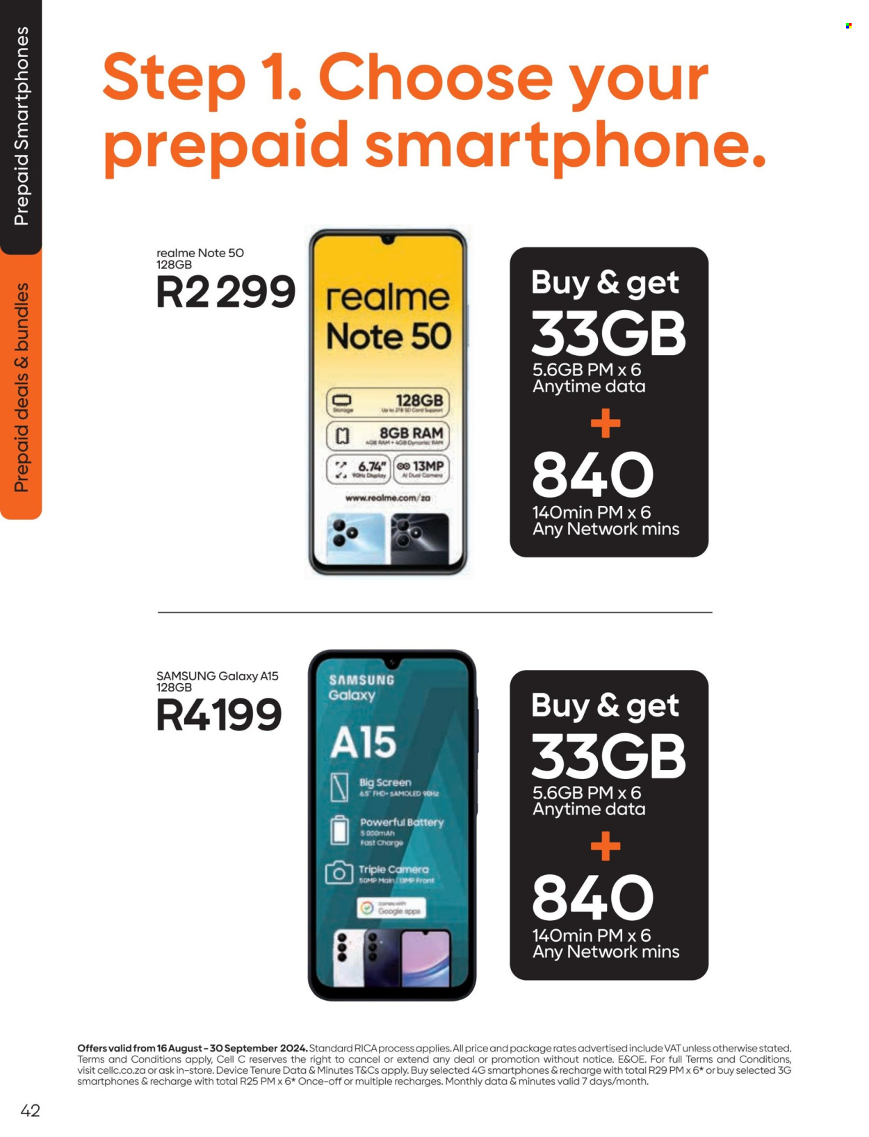 Cell C specials - 16/08/2024 - 30/09/2024. Page 42