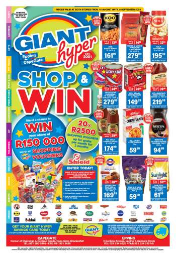 Giant Hyper catalogue  - 16/08/2024 - 08/09/2024.