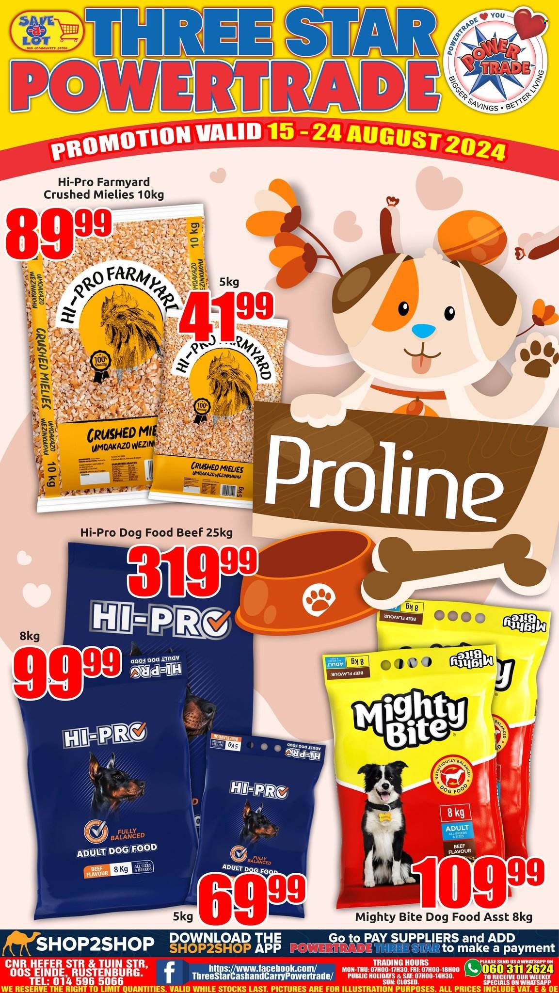 Three Star Cash and Carry specials - 15/08/2024 - 24/08/2024. Page 1