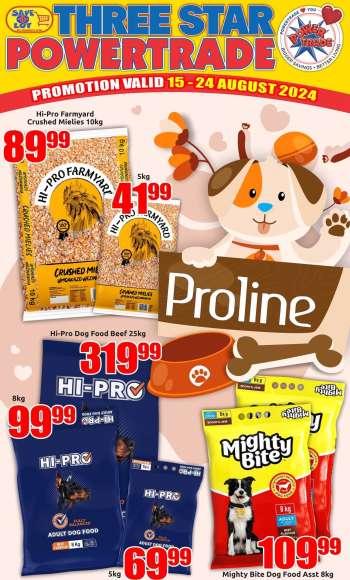 Three Star Cash and Carry catalogue  - 15/08/2024 - 24/08/2024.